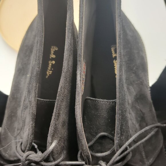 New Paul Smith ALEC? SUEDE CHUKKA BOOTS BLACK Size UK 11 US 12 EUR 45 Italy - Picture 14 of 14
